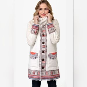 Billabong Zippora Cream Print Jacket